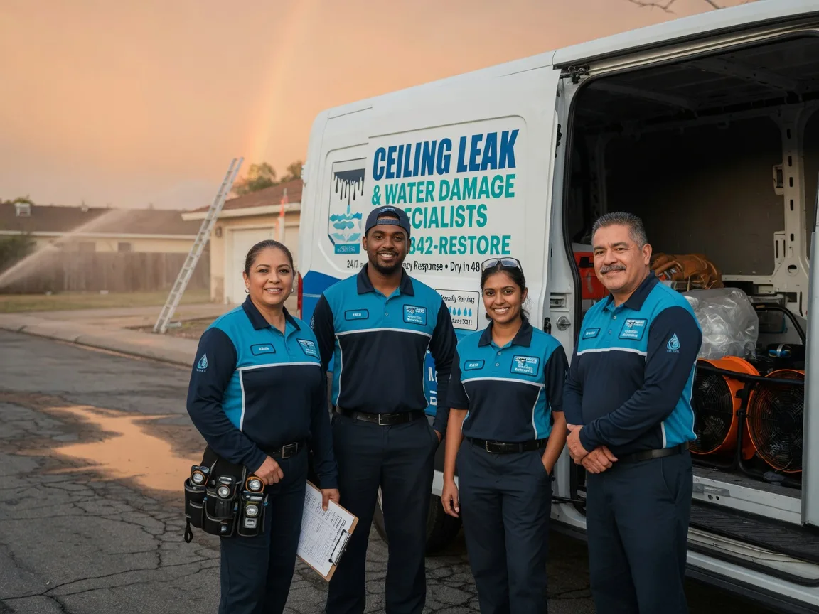 Ceiling Leak Cleanup company in Fox Lake, IL