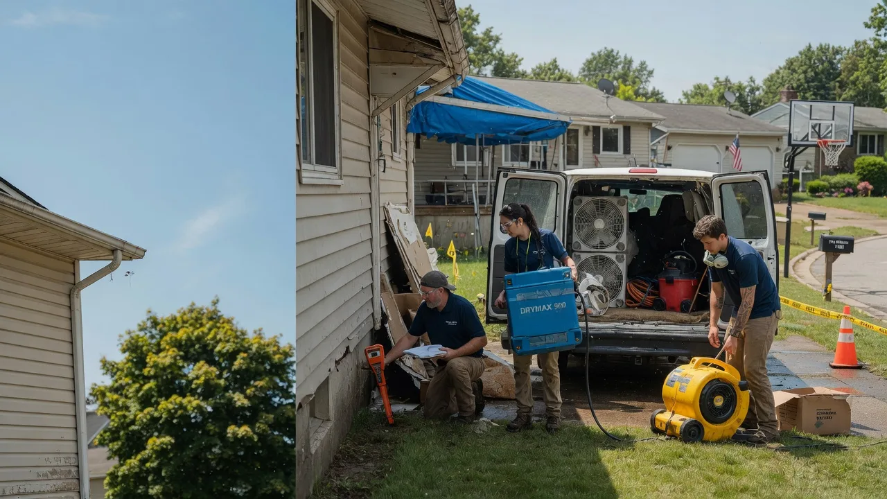 Ceiling Leak Cleanup in Fox Lake, IL near me